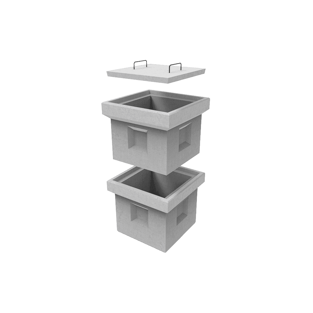 Cámara de Inspección 40 x 40 con Ajuste