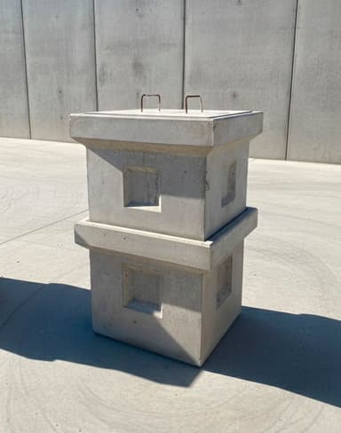 Cámara de Inspección 40 x 40 con Ajuste