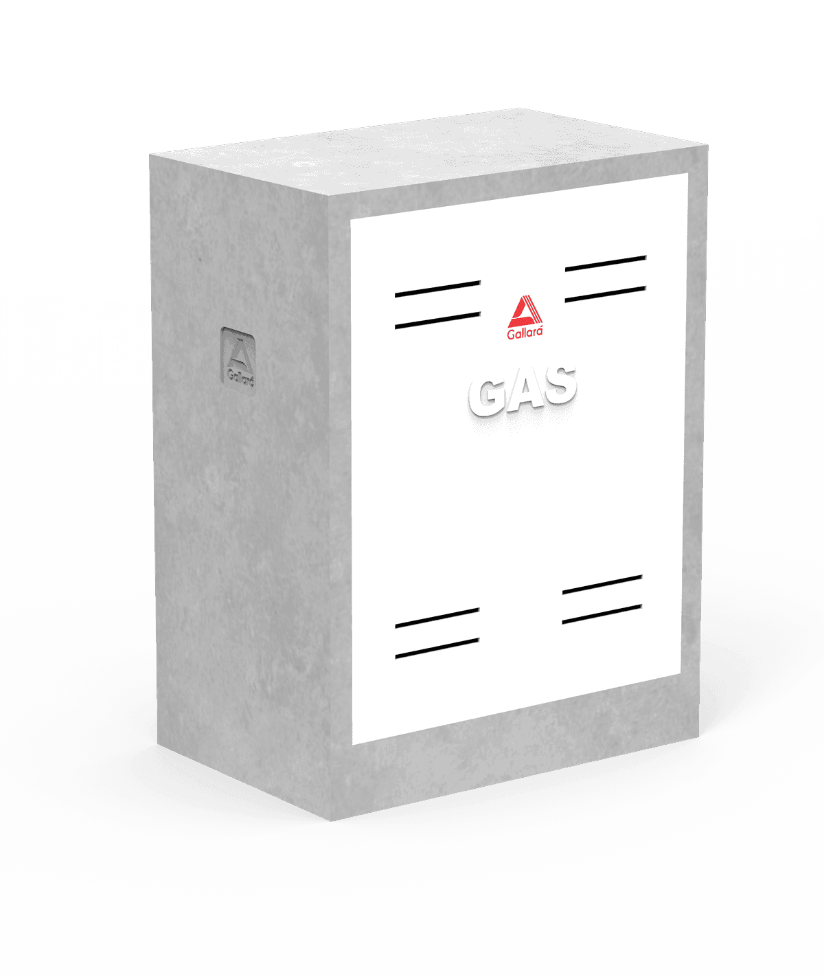 Casilla de gas. Premoldeado de hormigon